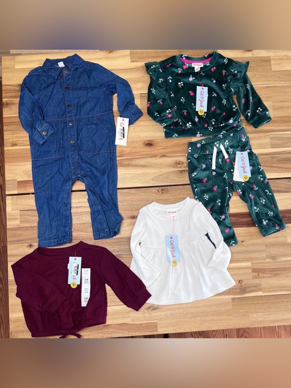 NWT Toddler girls’ clothes bundle 12M